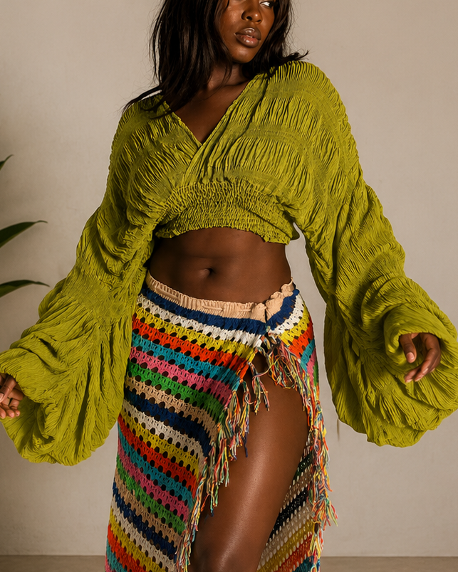 Issa Blouse in Green