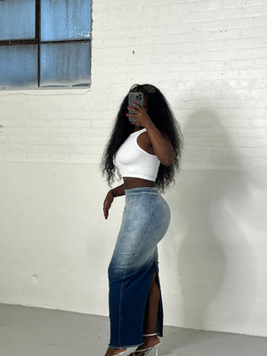 Genevieve Denim Skirt