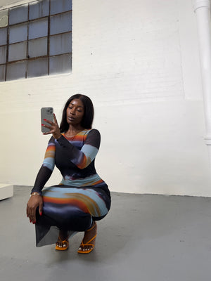 Sauda Midi Dress